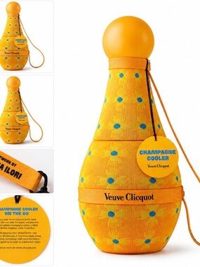 NWT Veuve Clicquot Limited Edition Champagne Sun Totem Cooler Yinka Ilori